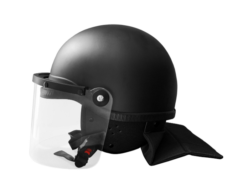 DAMASCUS RIOT CONTROL ABS HELMET & PC FACE SHIELD DH-1