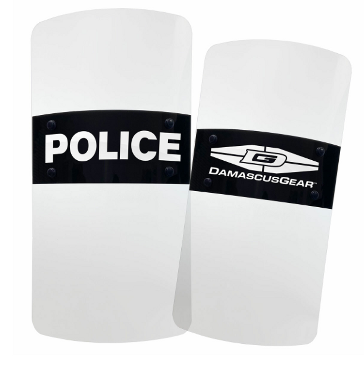 DAMASCUS DRS3 RECTANGLE RIOT SHIELD 36" x 20" x .15"