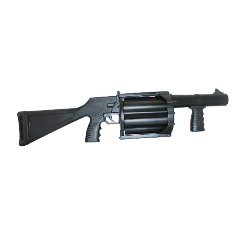 CTS PENN ARMS L637-3, 37/38MM 6-SHOT MULTI-LAUNCHER COLLAPSING STOCK W/ IRON SIGHTS