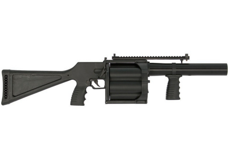 CTS PENN ARMS L640-1, 40MM MULTI LAUNCHER 6-SHOT FIXED STOCK W/RAIL