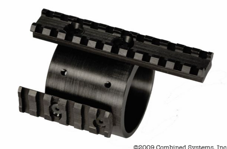 CTS PENN ARMS A403, 11" RAIL ADJ. GHOST RING FRONT SIGHT, PRE-DRILLED ADDED BRACKET FOR MONOBLOCK