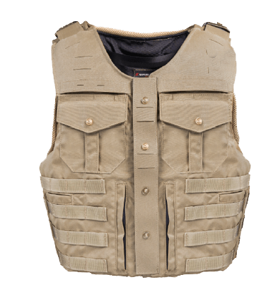 SAFARILAND DN6884 CHP OVERT VEST CARRIER FRONT OPENING
