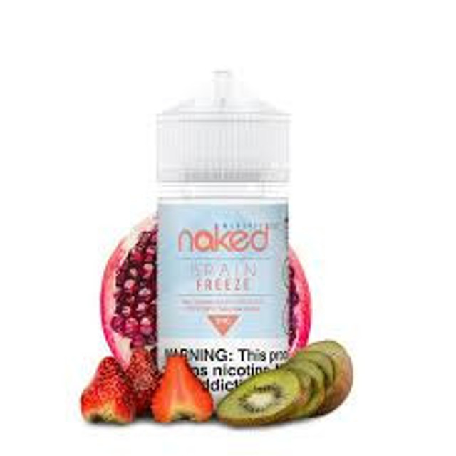 Naked Brain Freeze (Strawberry POM) - 6mg 60ml