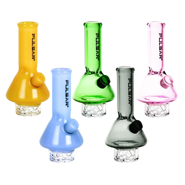 Pulsar Beaker Helix Carb Cap | 30mm | Colors Vary - #1511