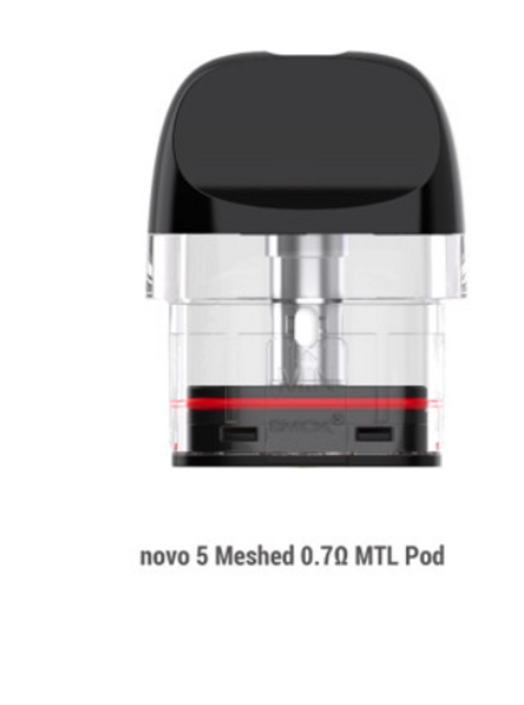 Smok Novo 5 2ML Meshed 0.7ohm Pod 3pk BOX