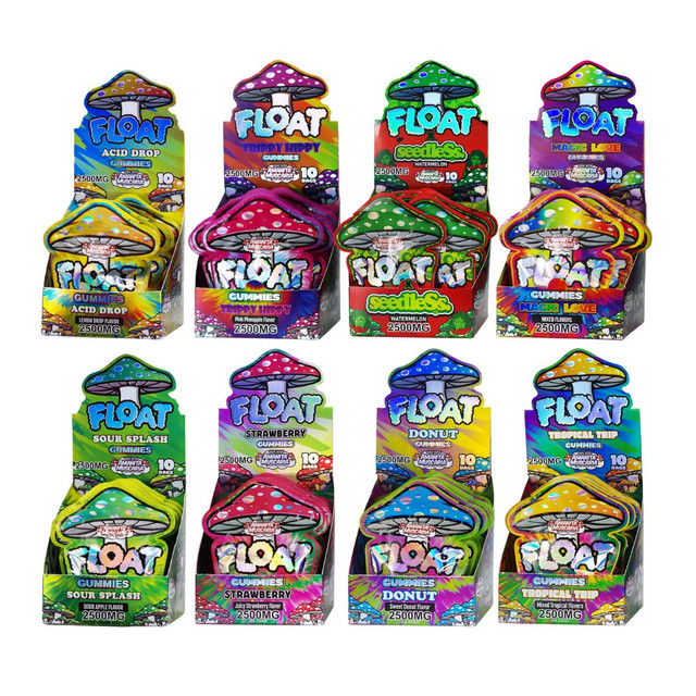 Float Mushroom Gummies 2500mg 10pk
