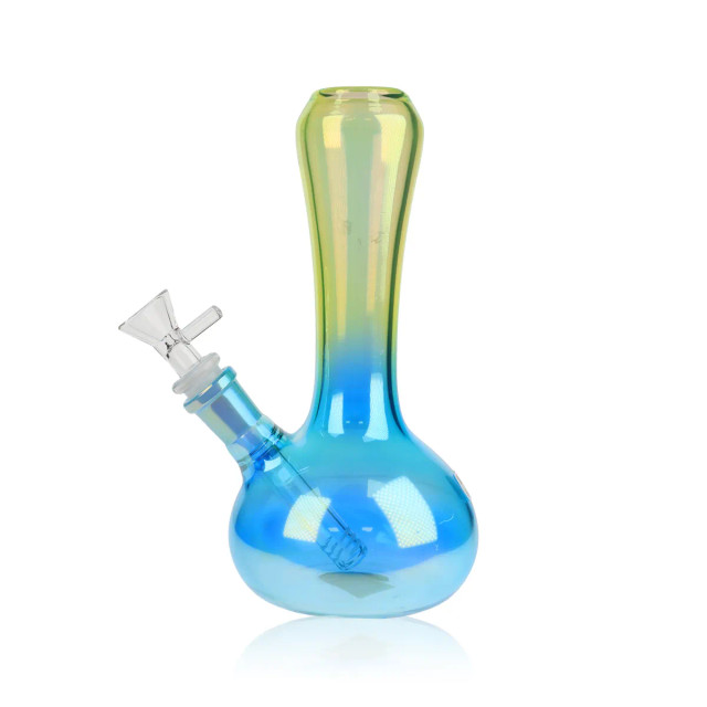 8" Round Base Glass Water Pipe