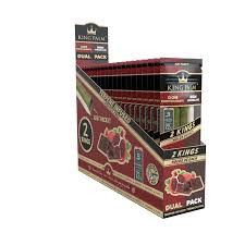 King Palm King Size Dual Pack POMEGRANATE & CHOCOLATE