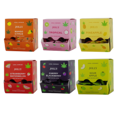 Jolly Hemp Derived 30mg Delta 9 THC & 30mg CBD Gummies 2pk - Cherry Blackberry