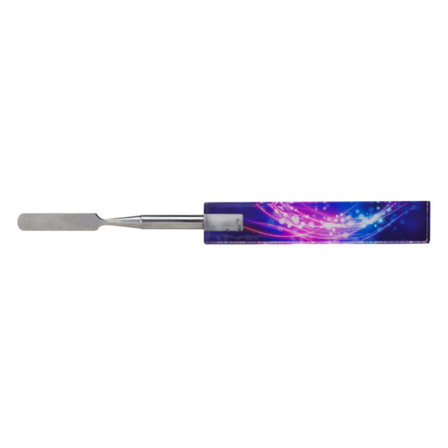 5.9″ Stainless Steel Dabber with Crystal Handle