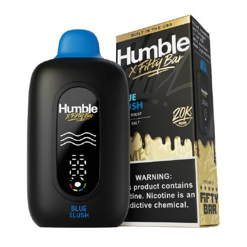 FIFTY BAR X HUMBLE 20000 PUFFS DISPOSABLE VAPE - Blue Slush