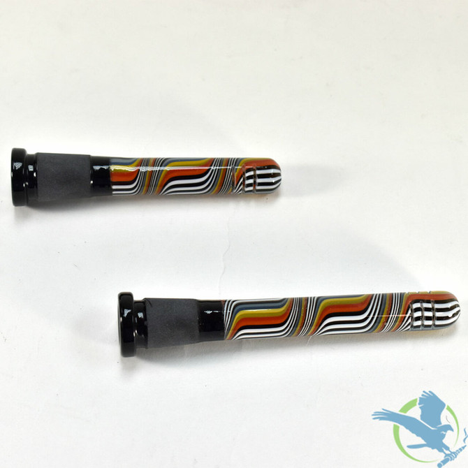 Glass Downstem - 14MM 3.0" - Assorted Colors - #0602