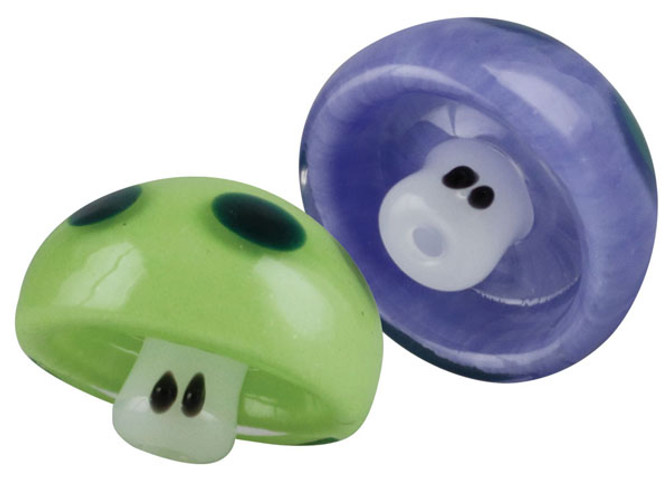 Mushroom Friend Carb Cap | 31mm | Colors Vary - #3611