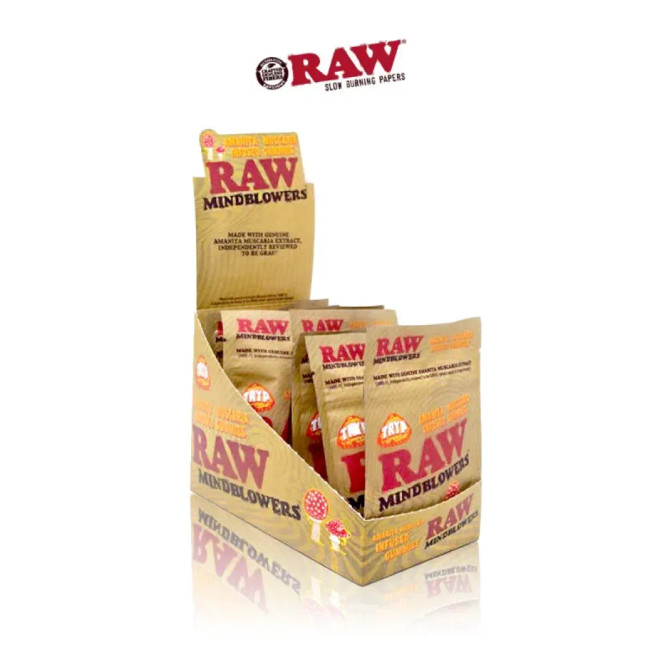 Raw Tryp Mindblowers Kanna Infused Mushroom Gummies 4ct