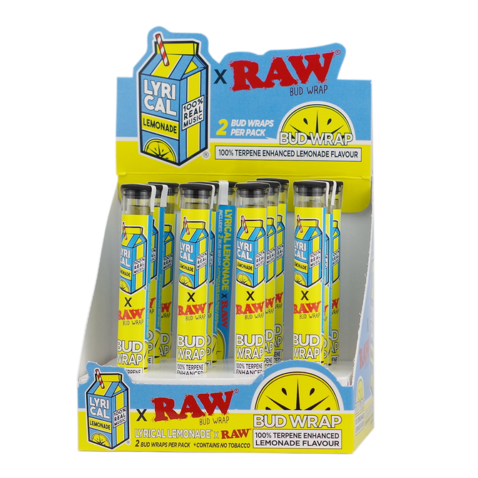 Raw X Lyrical Lemonade Bud Wrap  2pk