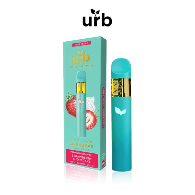 URB Live Sugar THC-P + THC-A Disposable Vape 3GM