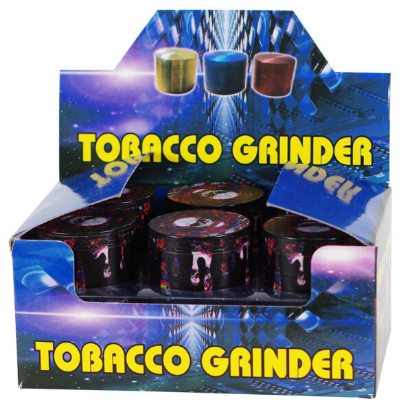 Tobacco Aluminum Grinder 4-Part 55mm