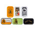 Zig Zag Metal Rolling Tray Small - Design Varies
