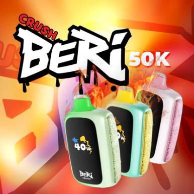 BERI Crush 50000 Disposable Vape - Rise Smoke Shop