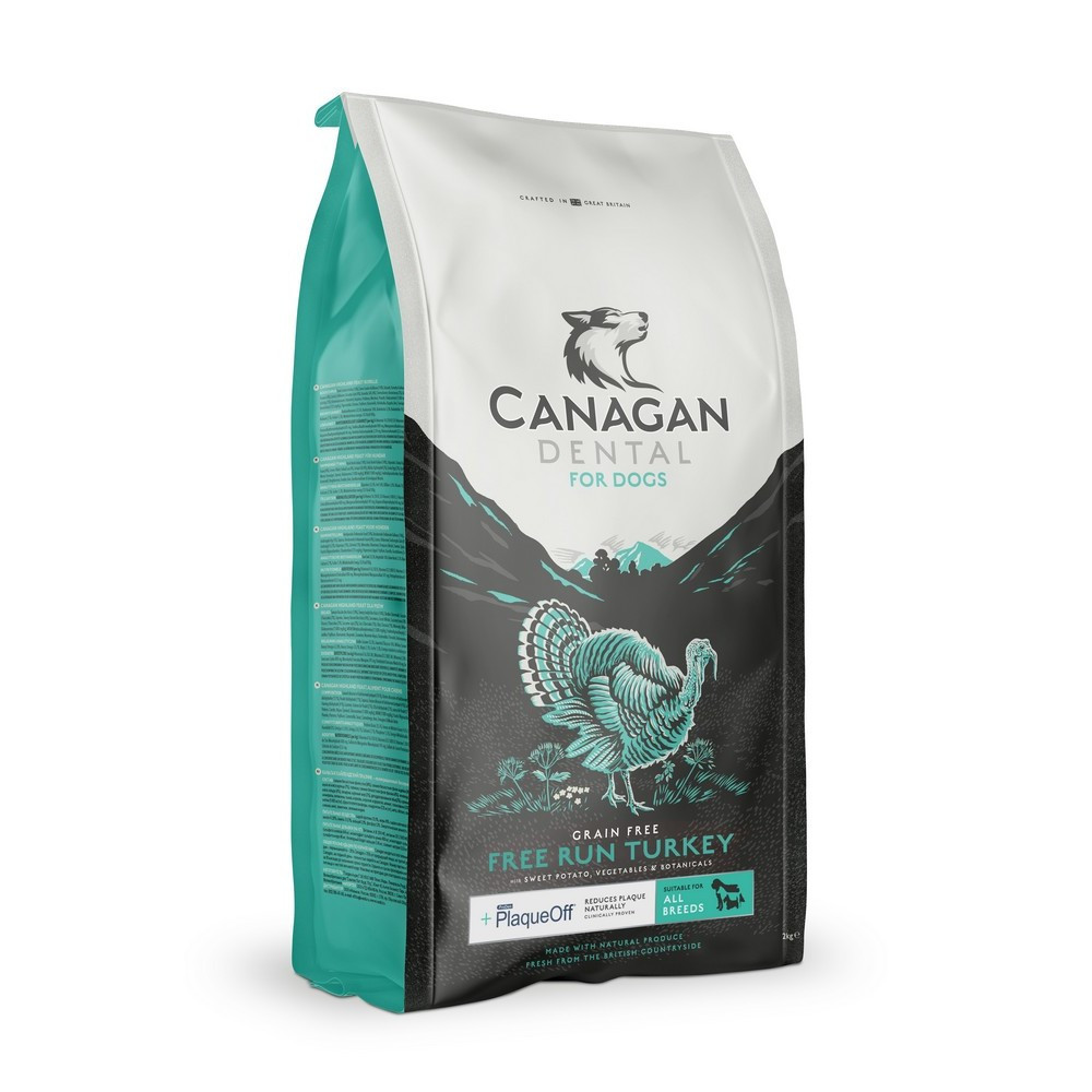 Canagan Free Run Turkey Dental Dry Dog Food | Just for Pets