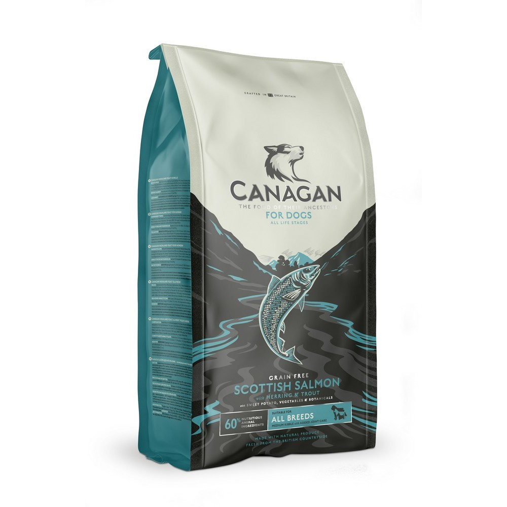 犬 CANAGAN SCOTTISH SALMON Canagan Scottish Salmon Dry Dog Food - Grain-Free