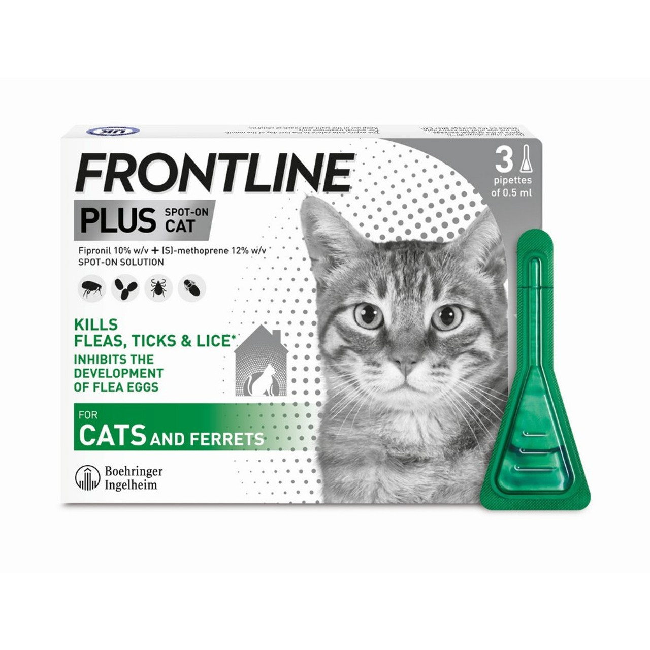 can i give frontline for dogs to my cat