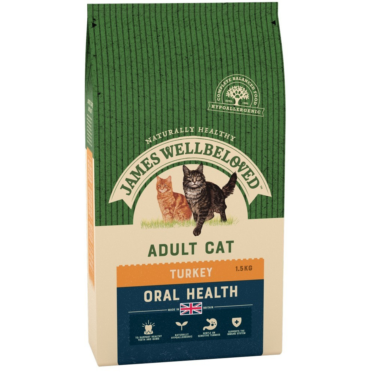 James wellbeloved hot sale oral health 4kg