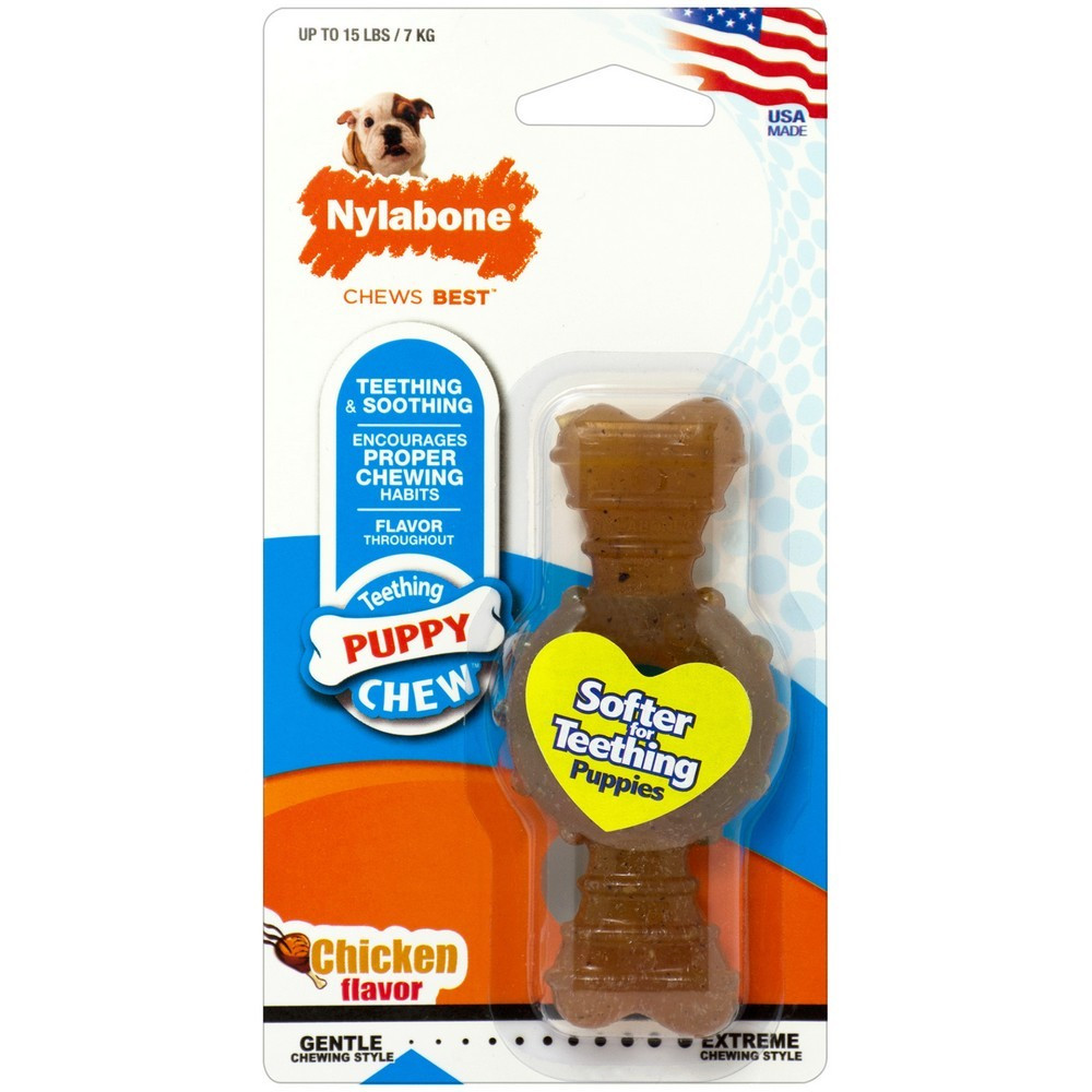 nylabone teething ring