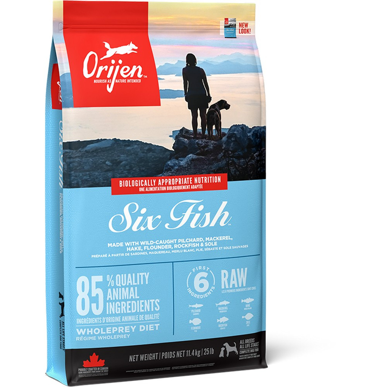 Orijen six sales fish 25lb