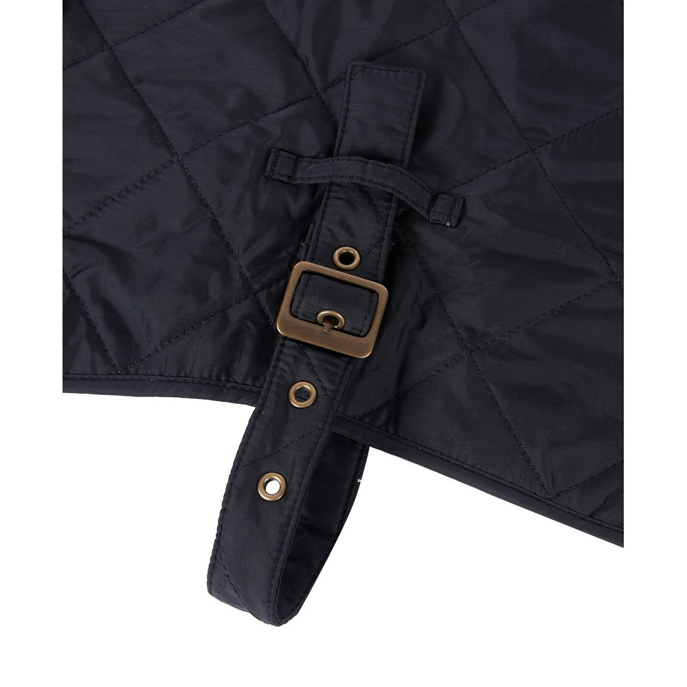 Barbour Quilted Dog Coat Black Just for Pets