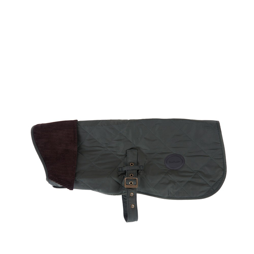 Barbour Quilted Dog Coat Olive | Just 