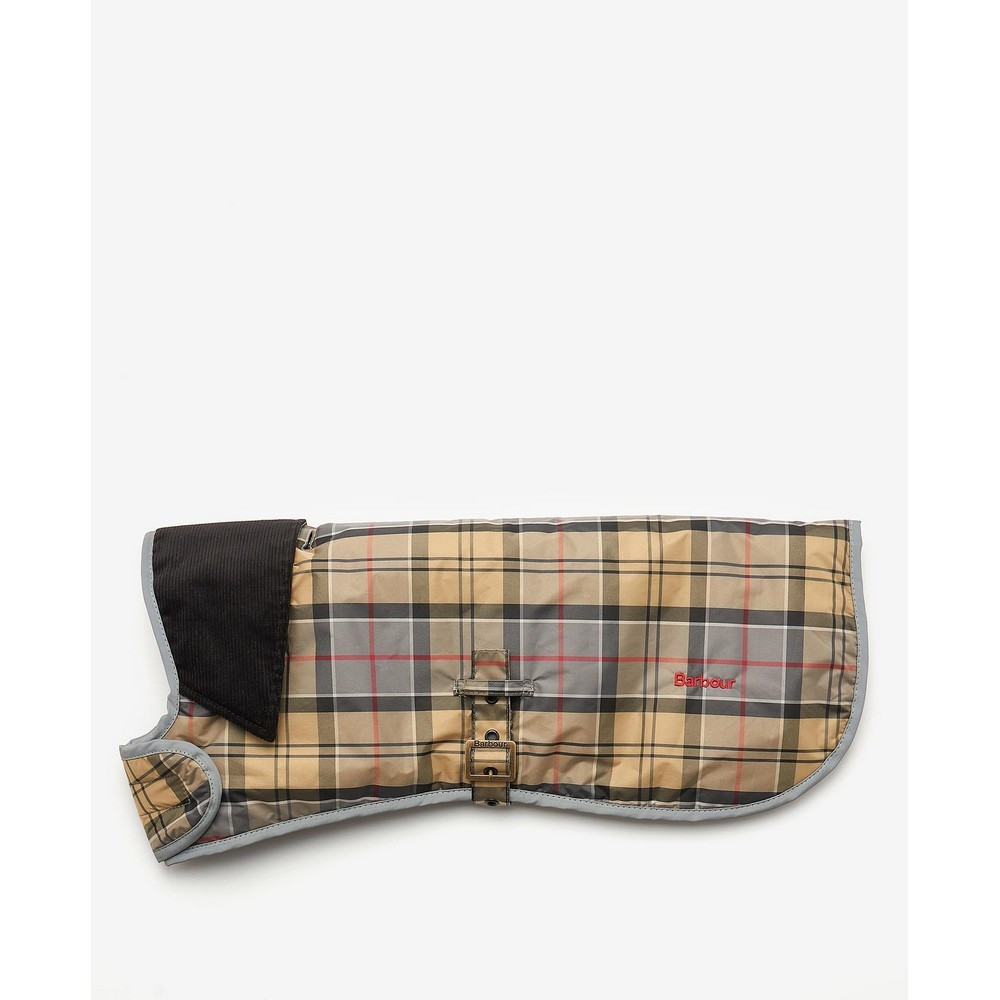 tartan waterproof coat