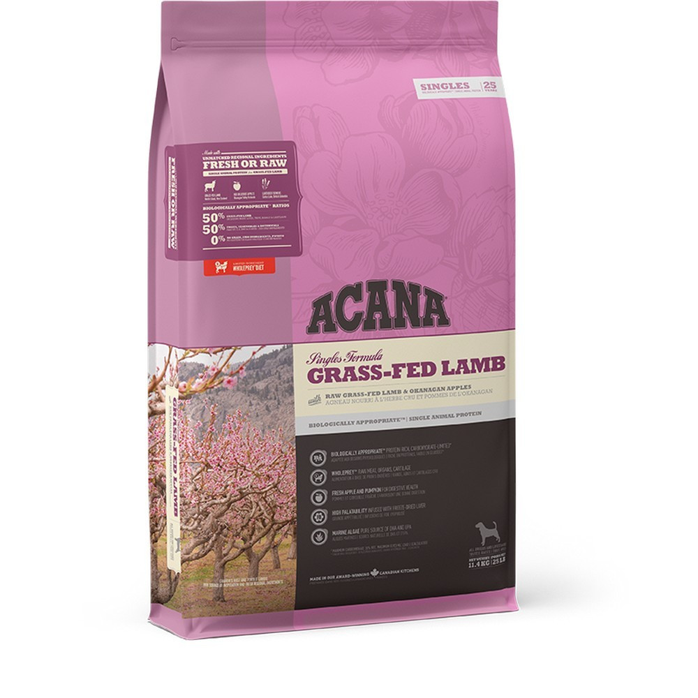 ACANA Singles Grass-Fed Lamb | Premium Limited Ingredient Dog Food
