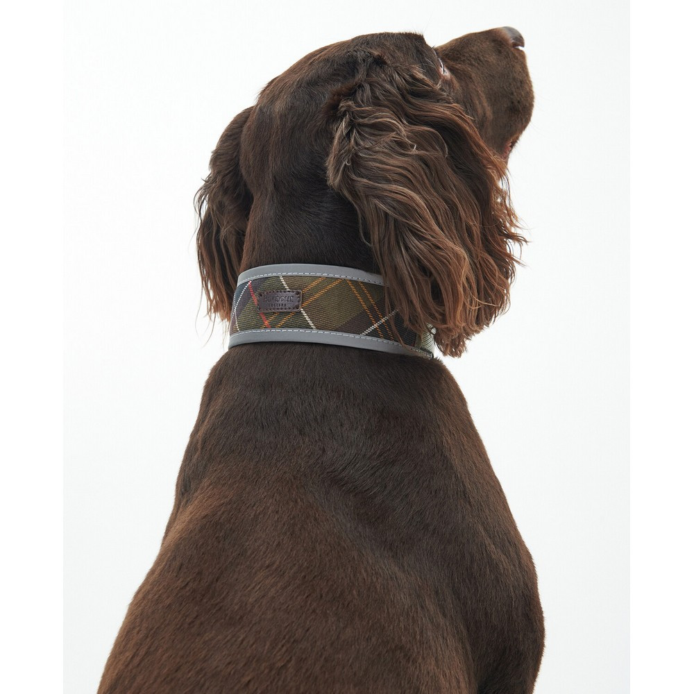 Barbour Reflective Tartan Comfort Collar Just for Pets