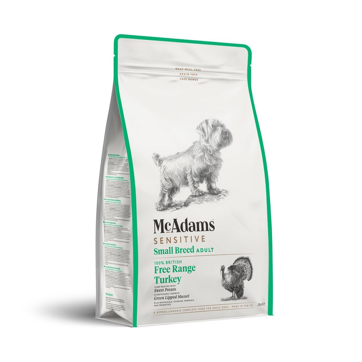 McAdams Turkey Sensitive Small Breed | Pets & Friends