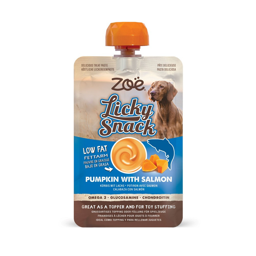Zoe Licky Snack Pumpkin & Salmon 85g | Just for Pets
