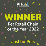 Just for Pets named Retail Pet Chain of the Year 2022!