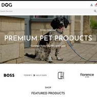 DOG by Just for Pets launches Brand New Premium Website - Dogonline.co.uk
