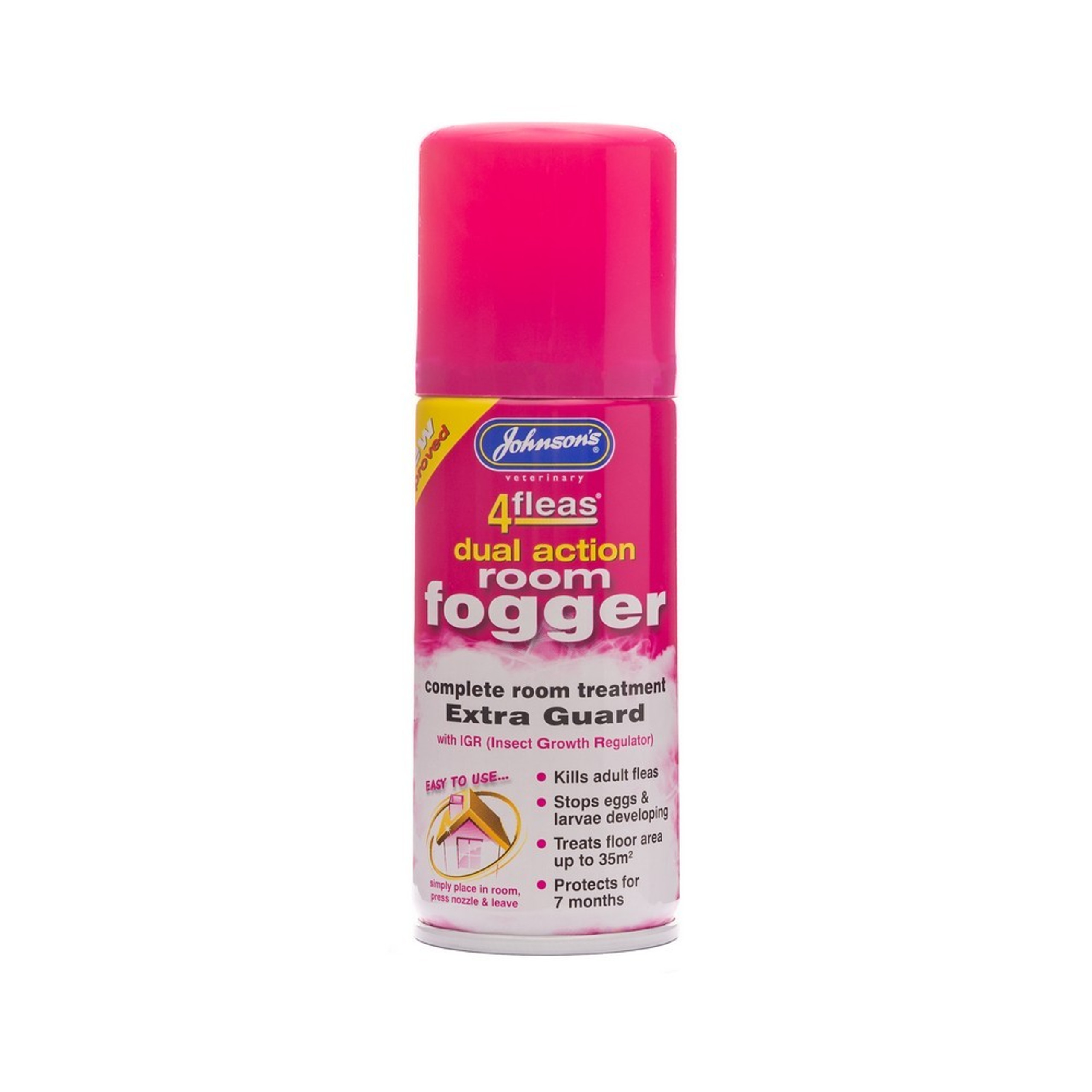 Johnsons 4 Fleas Dual Action Room Fogger Just for Pets