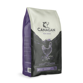 Canagan Light Senior Free Range Chicken Dry Dog Food