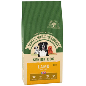 James Wellbeloved Senior Dog Food Lamb & Rice 2KG