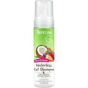 TropiClean Waterless Cat Shampoo