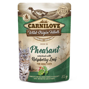 Carnilove Cat Pouch Pheasant with Raspberry Leaf 85g