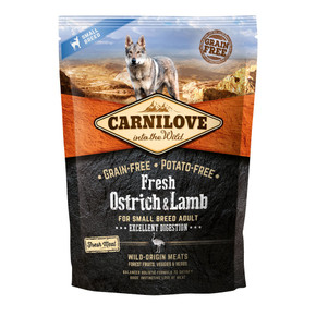 Carnilove Fresh Small Breed Ostrich and Lamb 1.5kg