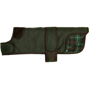 Earthbound Dachshund Wax Dog Coat Green