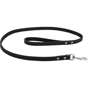 Earthbound Soft Country Leather Lead Black