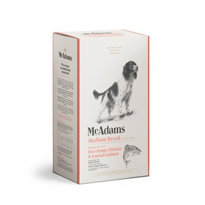 McAdams Free Range Chicken & Salmon Medium Breed