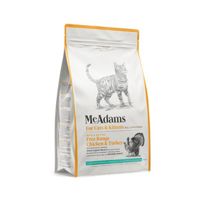 McAdams Free Range Chicken & Turkey - Cats & Kittens