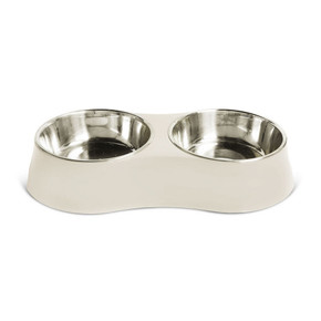 George Barclay Concave Double Bowl - White