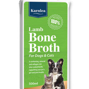 Karnlea Bone Broth Lamb - Cat & Dog 500ml